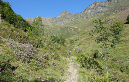 montée au col de Contente