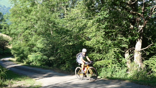 Gérard dans la montée du Coutché