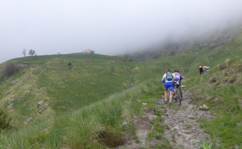 en montant au colle Garezzo