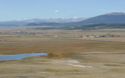 en montant le Kenosha pass