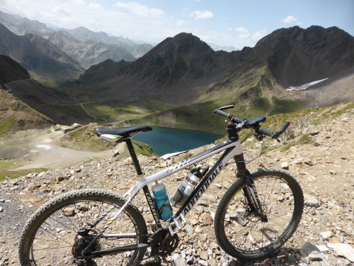 panorama en montant au col des Laquets
