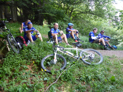 déjeuner au colle dell'Encucetta